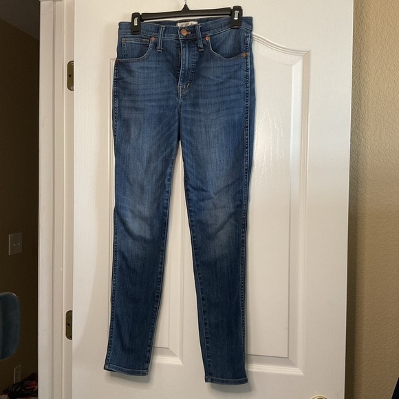 Madewell Womens 10" High-Rise Skinny‎ Denim Jeans Size 27 - Picture 1 of 8